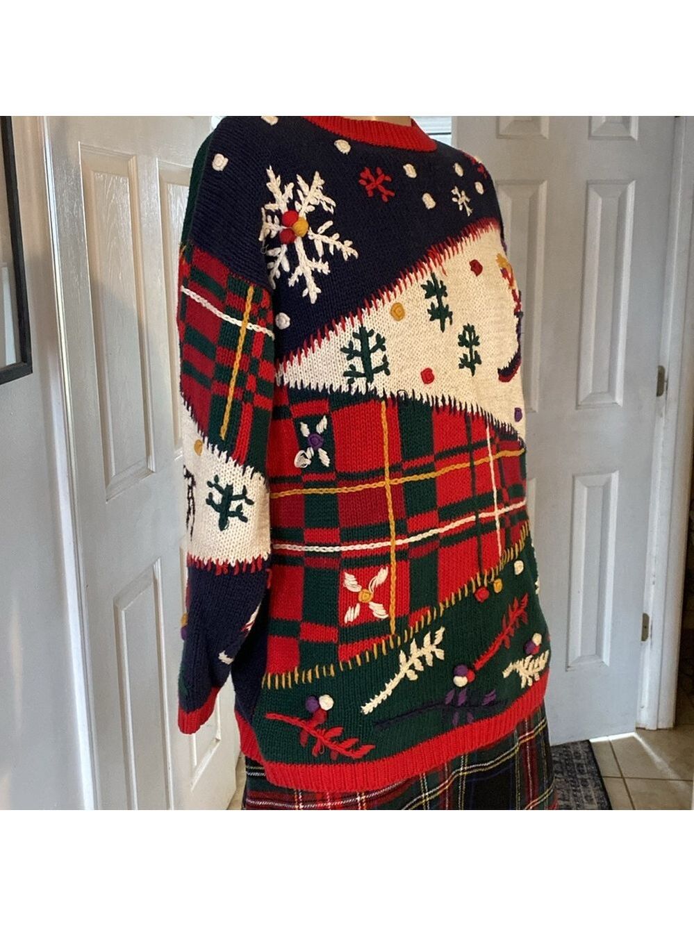 D.B.L vintage Christmas sweater sb - Picture 5 of 12